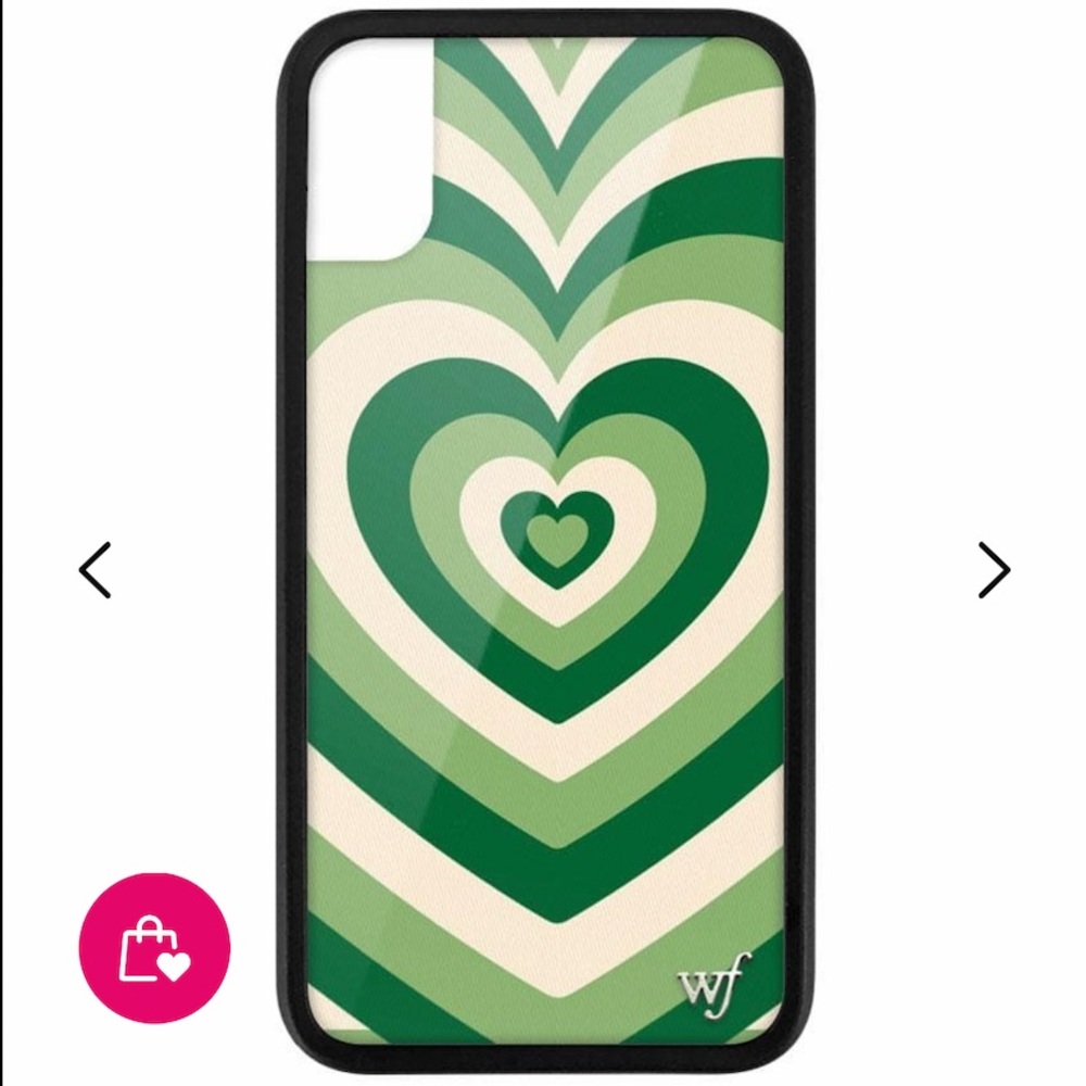 Wildflower iPhone XS Max Matcha Love Phone Case